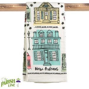 The Parish Line Creole Cottages Kitchen Towel